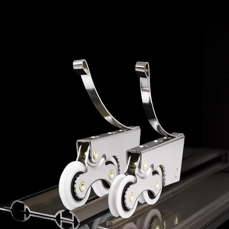 Schiebetürrolle für Kleiderschränke, robust, verschleißfest, für reibungsloses Gleiten, Hardware für die Reparatur von Schränken, DIY-Heimwerkerbedarf. – Detail 8