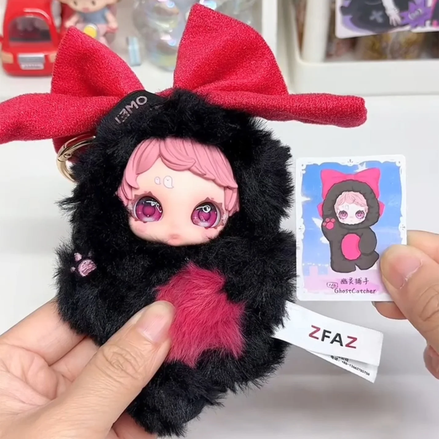 

Owen Super Fantasist Vinyl Blind Box Mystery Toys Cute Doll Vinyl Model Great Gifts Bag Pendant Owen Cosplay Doughnut