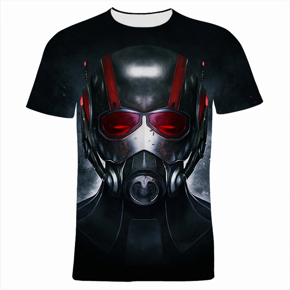 

Miniso T-Shirts Ant Man Cartoon Anime 3D Print Streetwear Men Women Fashion Oversized Shirt Kids Boys Girls Tees Tops Clothing