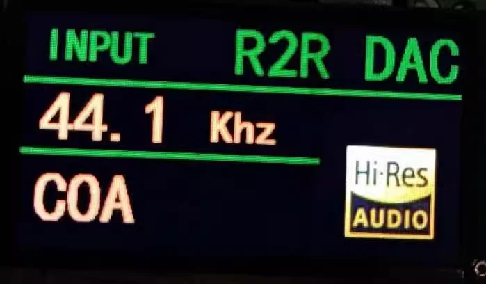 Positive and negative DAC complementary R2R decoding board, PCM 4-bit discrete resistor ladder decoding board