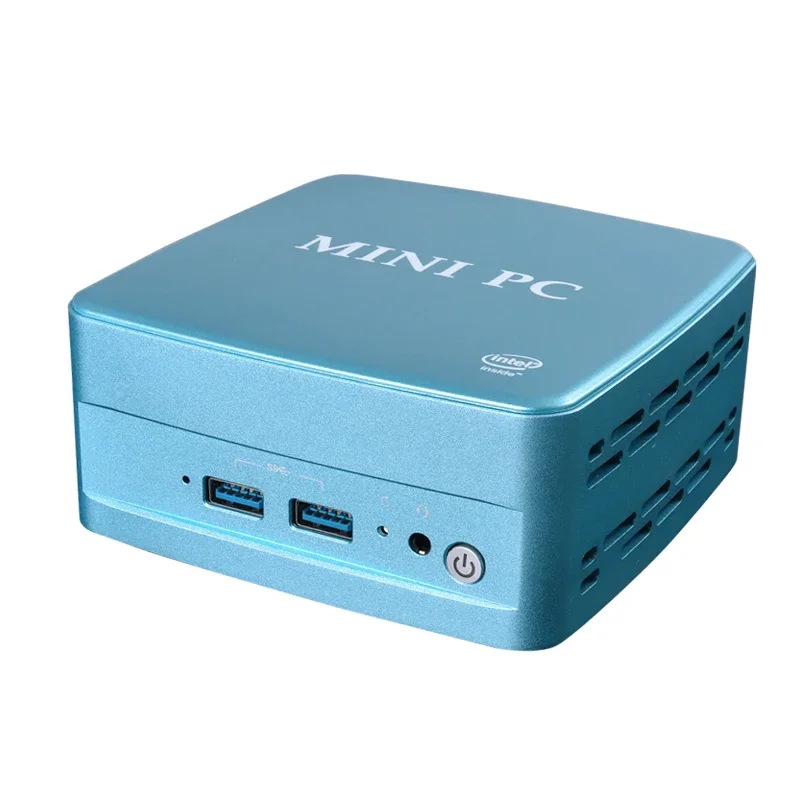 Wholesale 12th Core i3 i5 i7 DDR5 TPM2.0 Desktop Mini Computer SSD 2Type-C WIFI Portable Linux Gaming NUC Mini PC Dual Lan