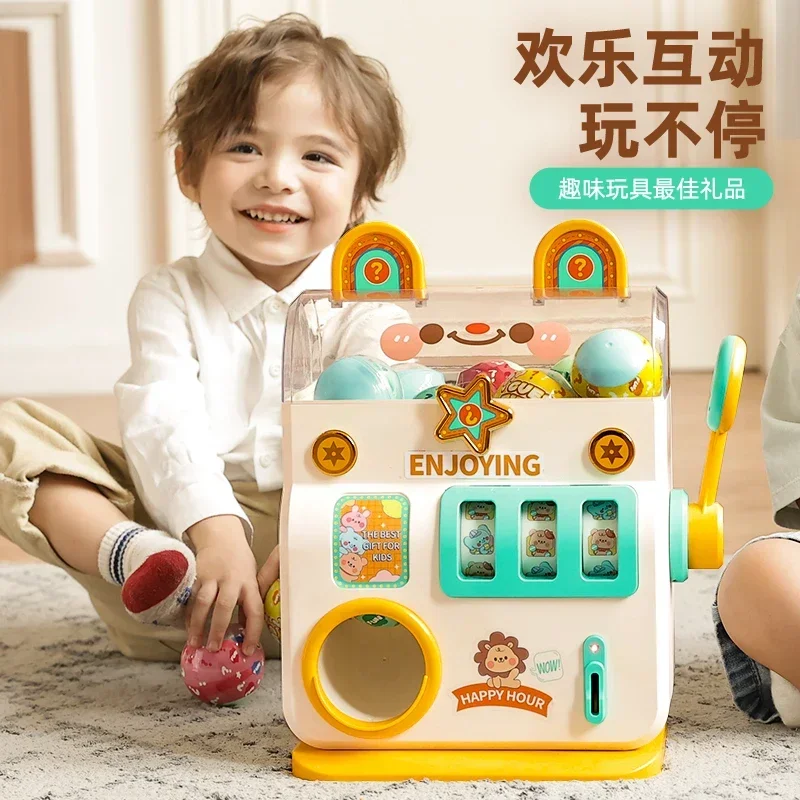 Egg machine girl toy lottery large mini clip doll machine birthday gift