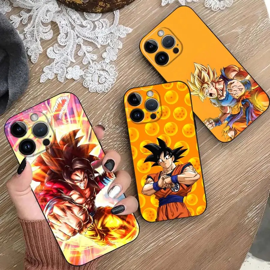 

Dragon Ball Orange Goku Case for iPhone XR 15 13 Pro SE 16Pro Max 16e 8 Plus 14 11 XS X 12 Mini 7 6s Soft Cover
