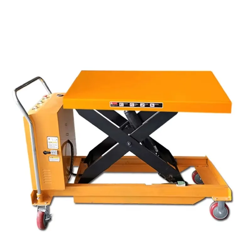 

500kg 0.5 Ton Semi-electric Hydraulic Lift Platform Use for Office Company Farm Warehouse Factory Lifting Tables