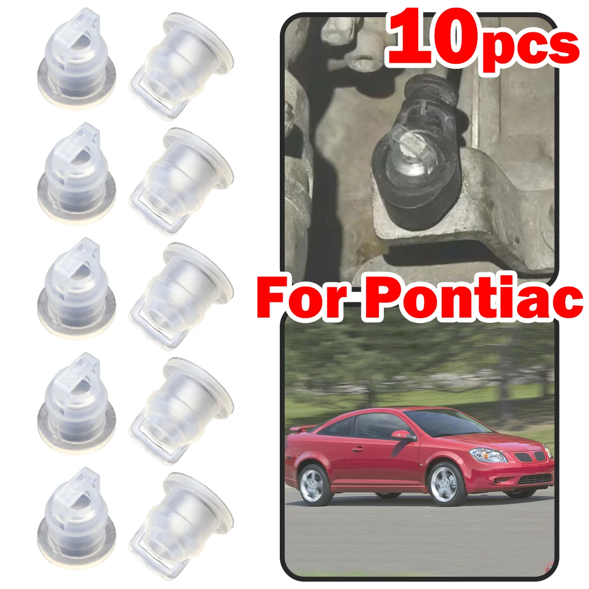 10 قطعة جلبة كابل ناقل الحركة لبونتياك G4 G5 السعي 2007 2008 السيارات علبة التروس خط المطاط كم اكسسوارات السيارات 68064273AB #1