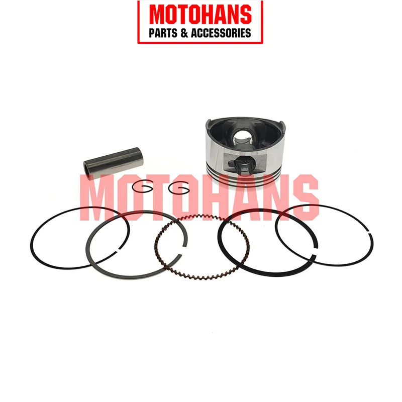 

BX1405409 GY6 150CC 57.4MM BORE 15MM PIN PISTON KIT 4T 150CC 157QMJ SCOOTER ENGINE PARTS FOR CHINESE SCOOTERS ATV QUAD