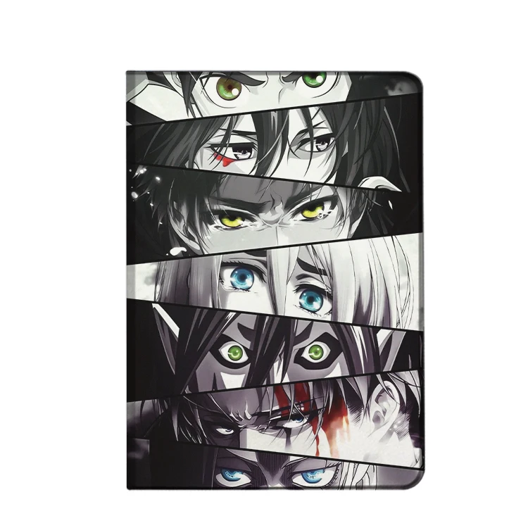 Attack on Titan  Eren Jaeger Case For iPad 10.2 7th 8th Air 2 3 Mini 1 2 3 5 Case Luxury Silicone For iPad Air 4 iPad Pro11 Case