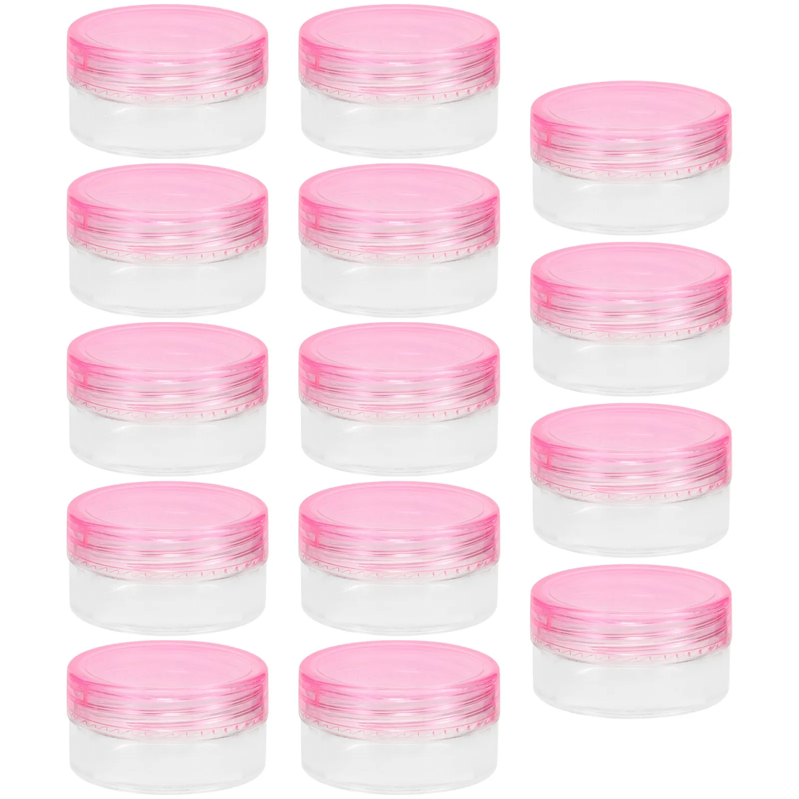 

20Pcs 5G Mini Storage Bottles Empty Cream Containers for Travel Lotions Ointments Powder Refillable Portable Capsules