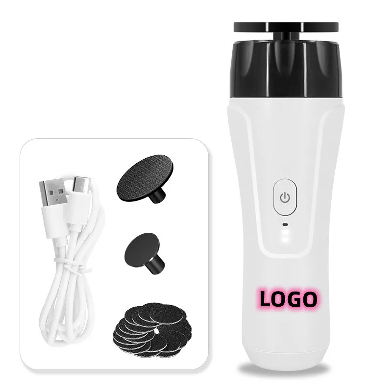 

Professional rechargeable 15000rpm Mini Electric foot grinder dead skin calluses remover Pedicure Machine Wtih sand paper