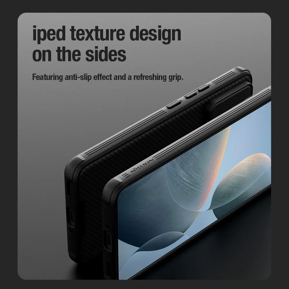 

Чехол для Xiaomi Poco F6 Pro 5G, чехол Nillkin CamShield, чехлы для камеры, ультратонкий защитный чехол для объектива, 360°