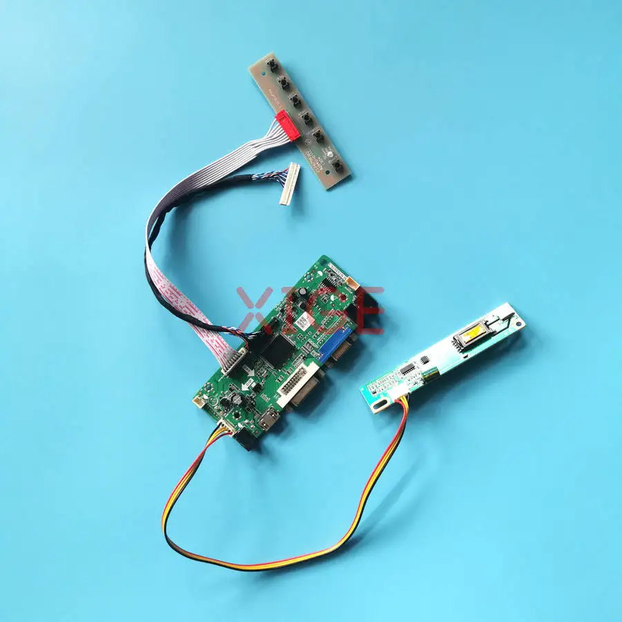 

Плата контроллера дисплея для мониторов N141XA, N141X7, N141XC, N141XB, 1024*768, VGA, DVI, HDMI, 1024x768, 30-контактный LVDS, 1-CCFL, комплект для самостоятельной сборки