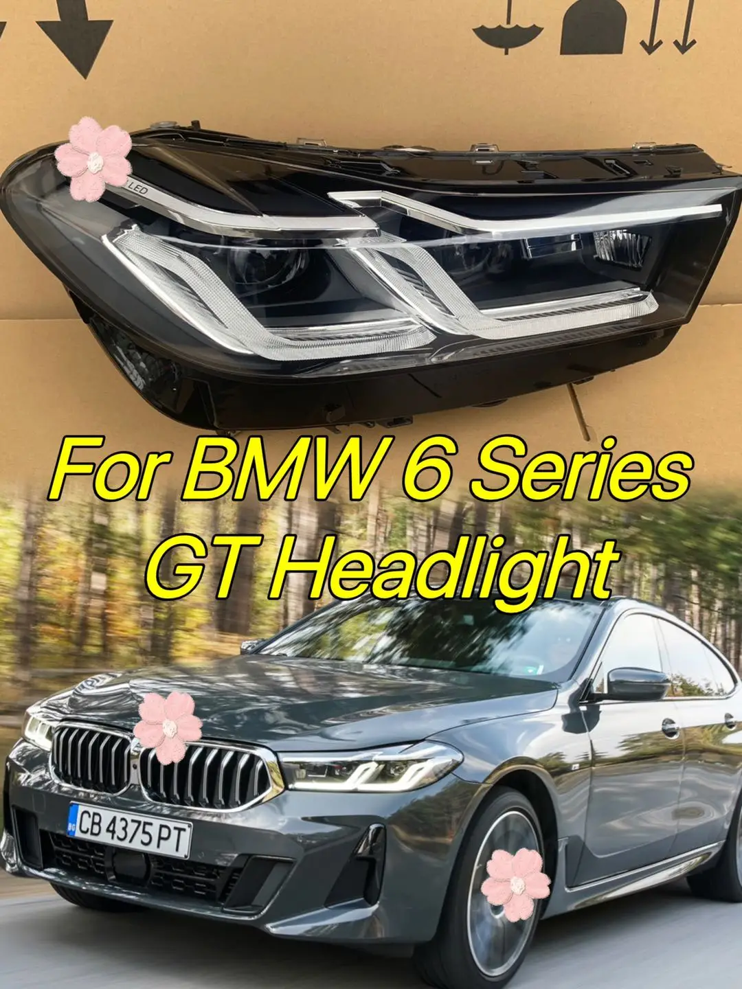 

Дешевая светодиодная Автомобильная фара для BMW 6 серии GT 2020-2022