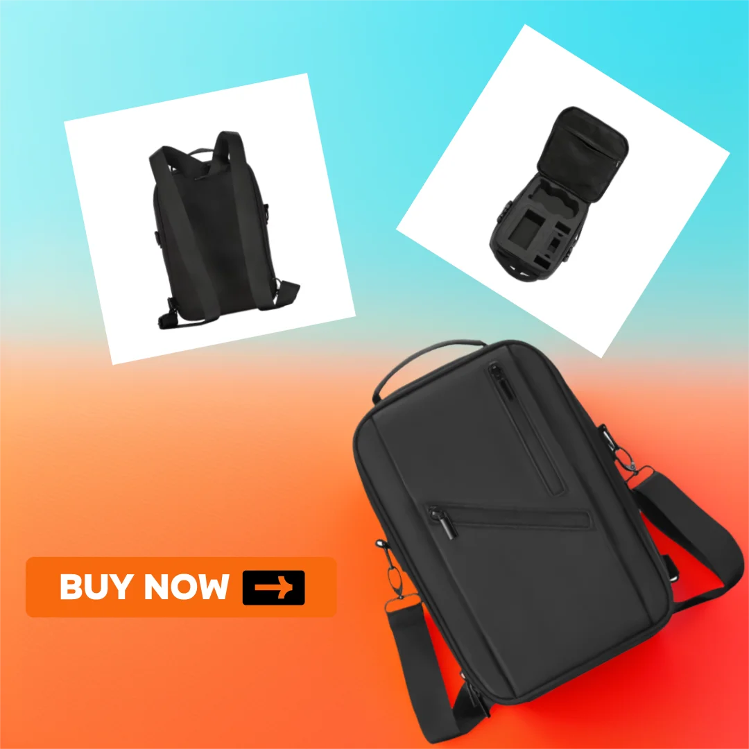

For DJI Mini 5 Pro: Shockproof Travel Backpack, Portable Drone Storage Bag with Anti-Scratch Protection