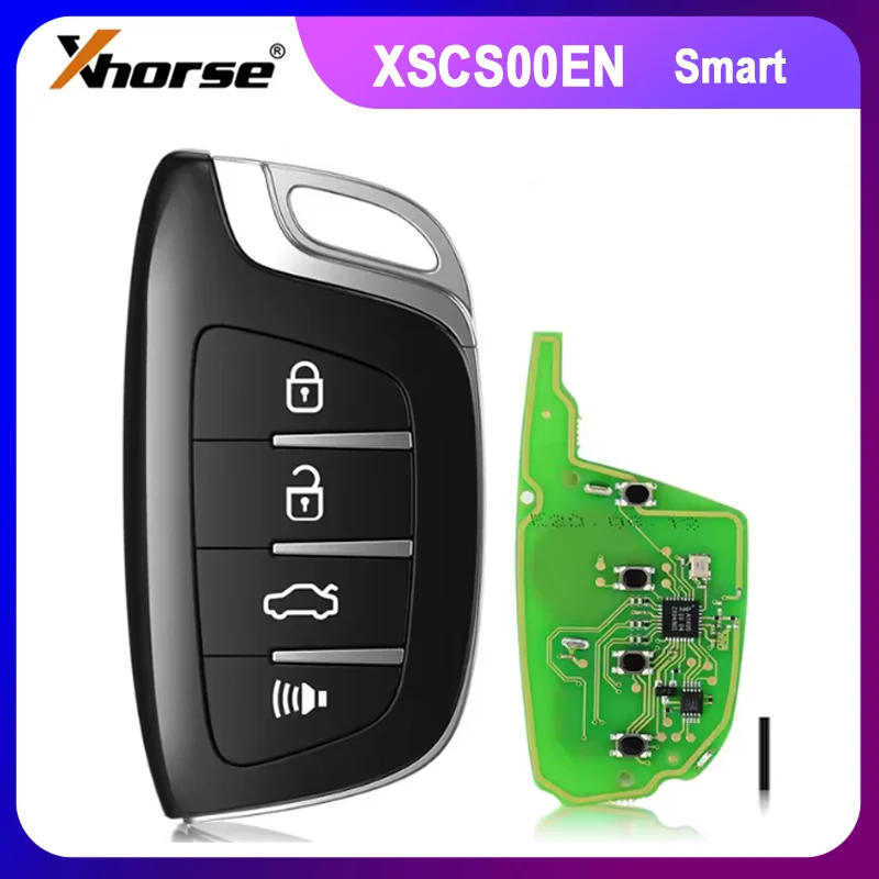 

1/2/5PCS/LOT Xhorse XSCS00EN Smarty Remote Colorful Crystal Style(Smartkey) Smart Key 4 Buttons for VVDI2 Mini Key Tool