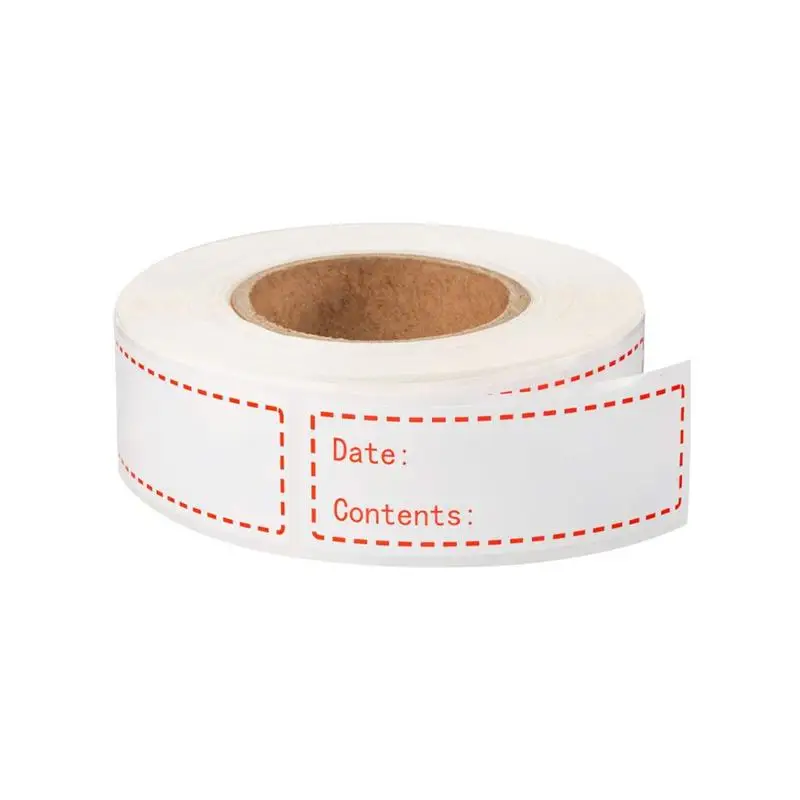 1 Roll Of Date Content Label Stickers Kitchen Fridge Labels Reminder Stickers Food Storage Label Food Storage Label Sticker