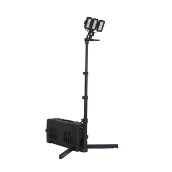 Portable Tower Telescoping Light LED Work Light 36 Watt Rechargeable Battery Lighting Tower Floodlight