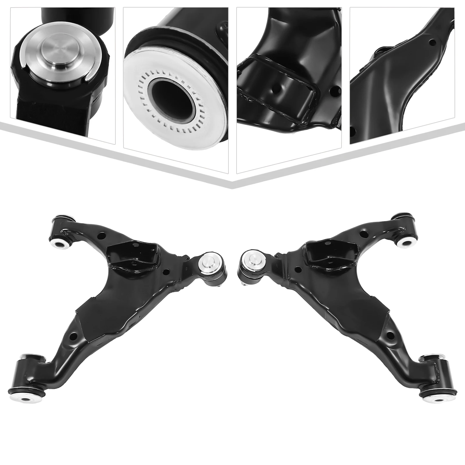 

Front Lower Control Arms, Front Lower Control Arm Ball Joint, 2PCS Front Lower Control Arms