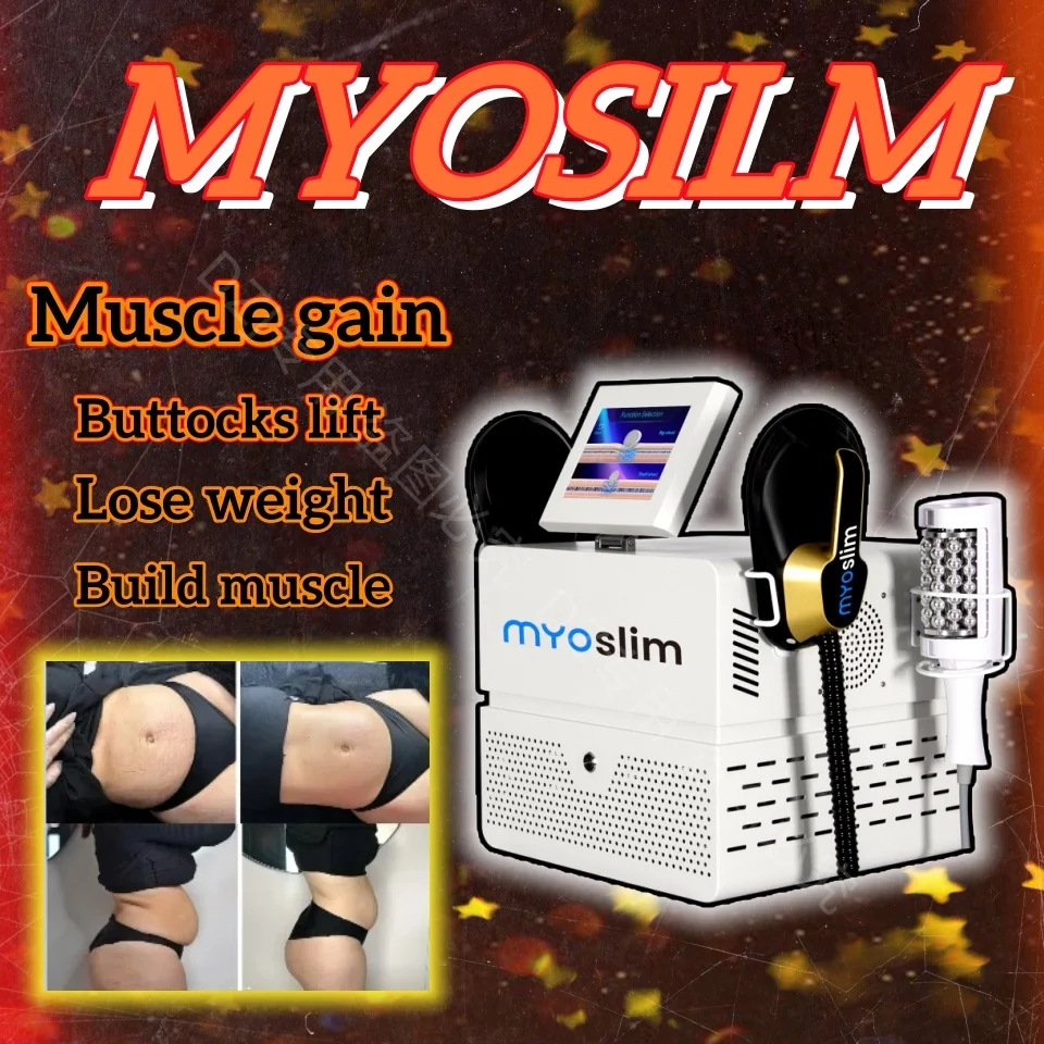 Atualize myosilm novo desktop rf corpo moldar máquina rolo de redução de gordura e emagrecimento magnético ems corpo moldar e perda de peso