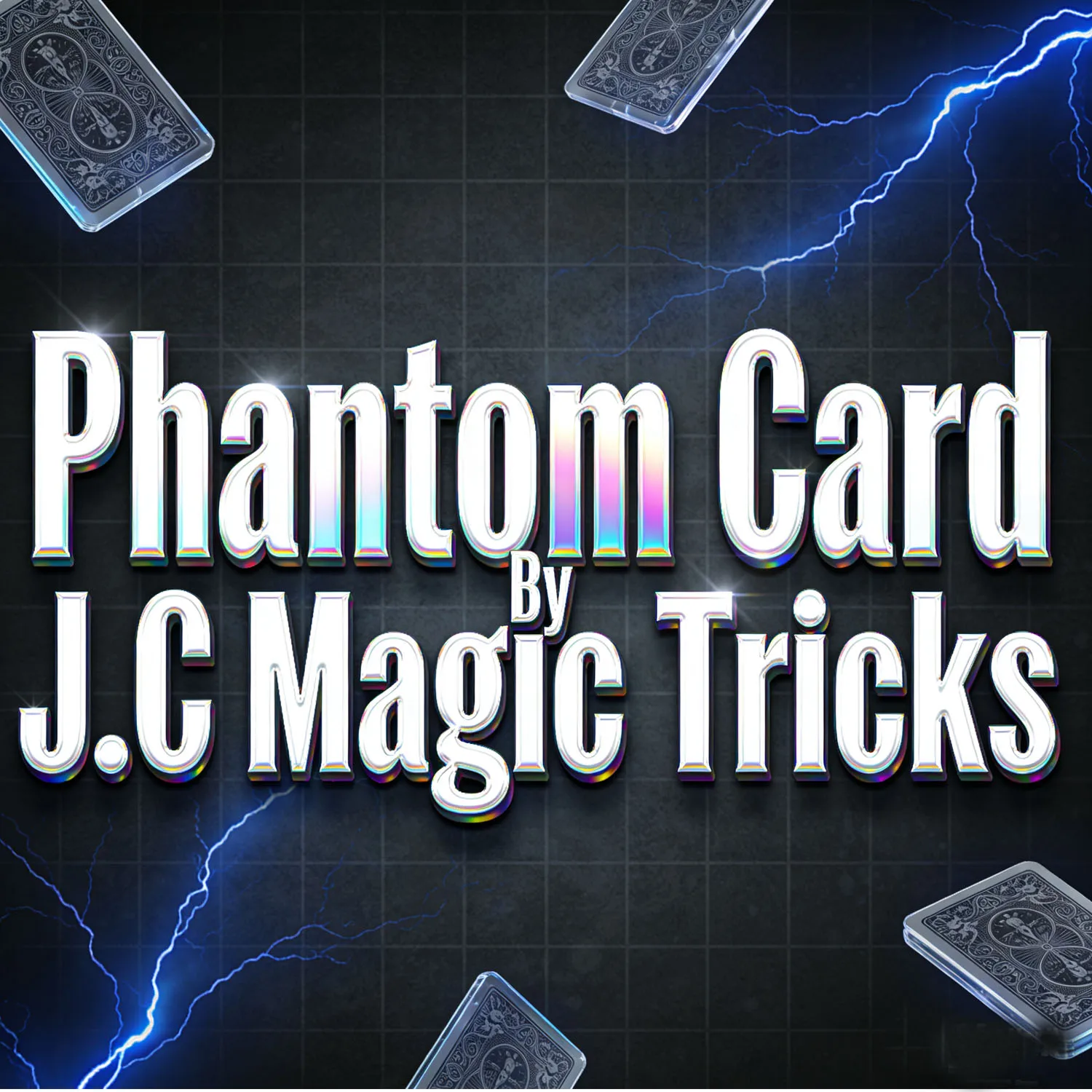 Phantom Card By J.C Magic Tricks Chosen Card Vanishes Appearing Magic Props Magician Funny Gimmick Bar Trick