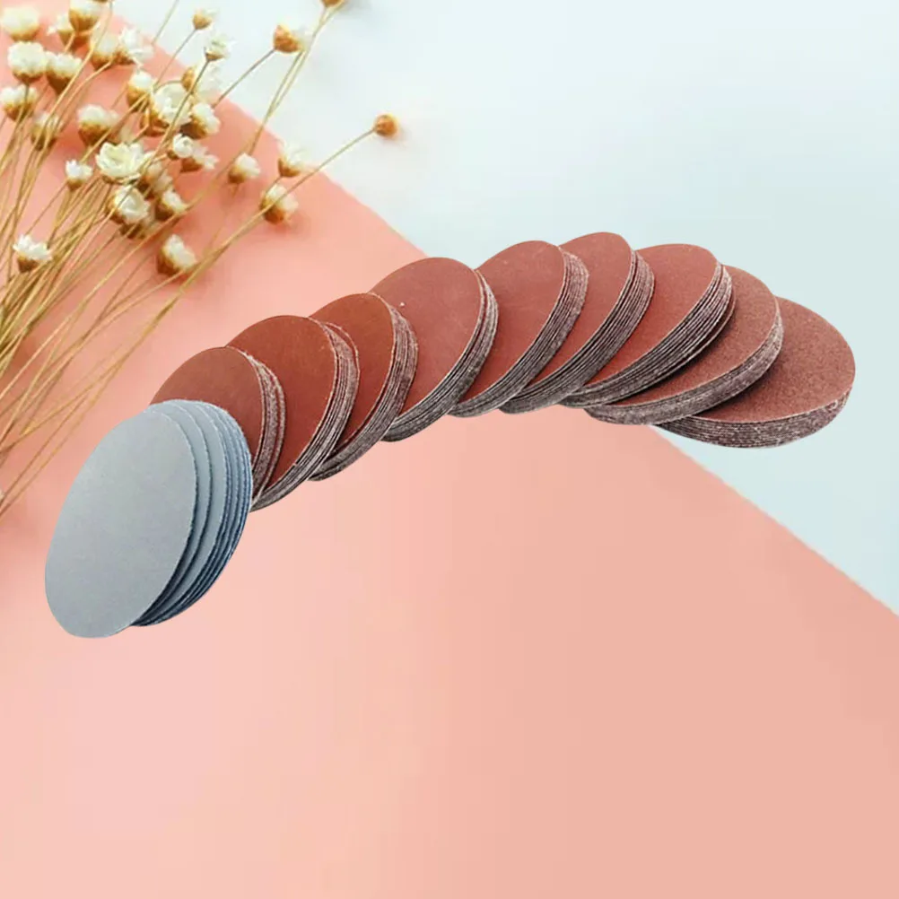 

100 шт., диски из фетровой наждачной бумаги, 3 дюйма, одноразовая замена для электрической пилки для ног, средство для удаления мозолей, маникюрный салон, домашнее использование