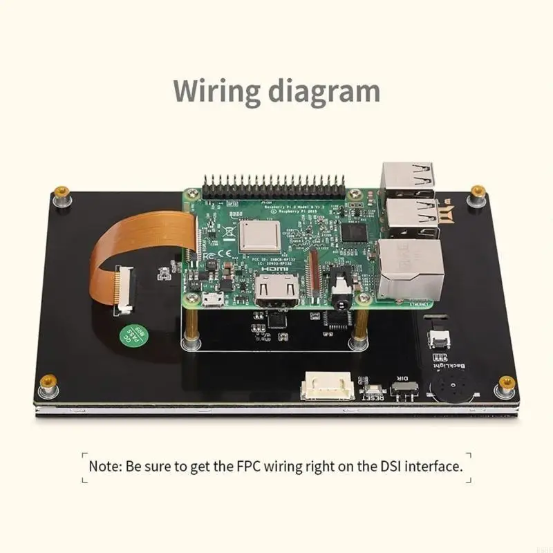 

R58F Pitft50 v2.0 емкостный экран для ЖК -дисплея Raspberrypi Display