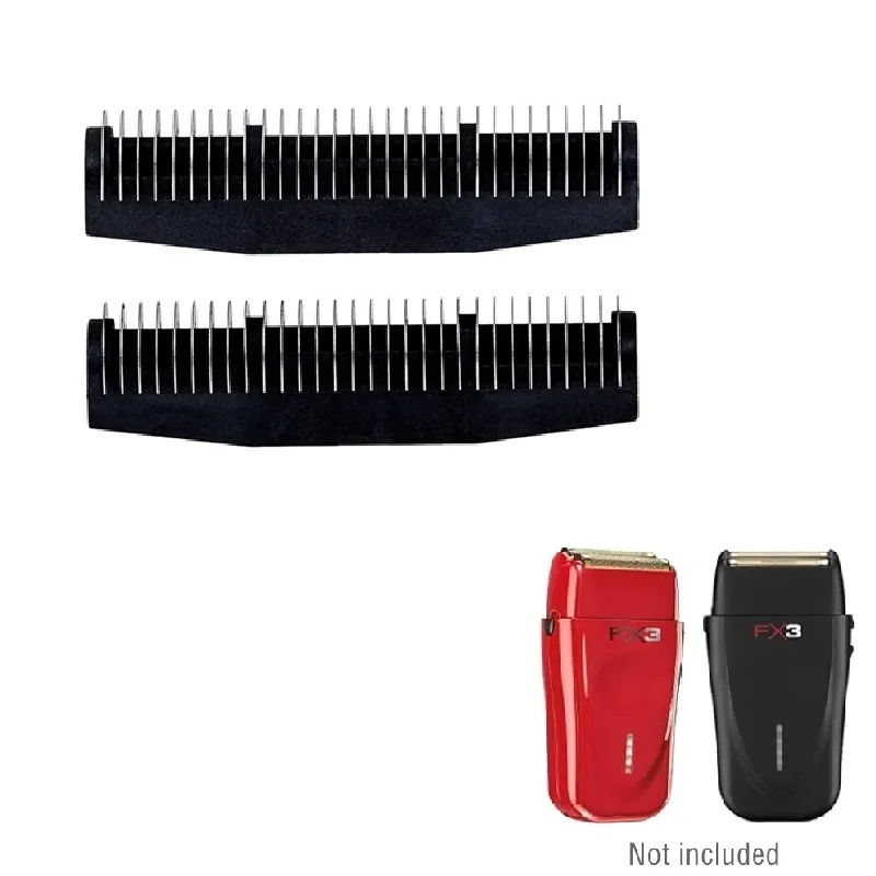 Conjunto de lâminas de substituição profissional compatível com acessórios de cortador de folha BaByliss FX3