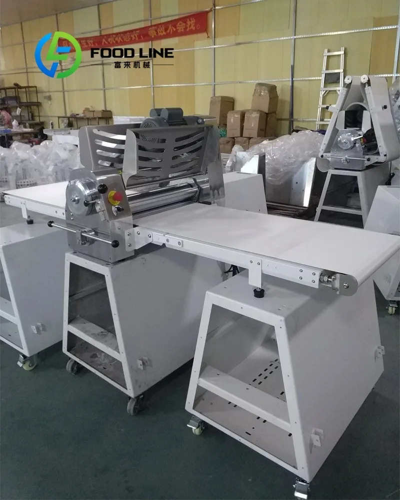 Adjustable Thickness Dough Laminating Machine Flexible Roller Gap Setting Make Different Layer Thickness For Diversified Pastrie