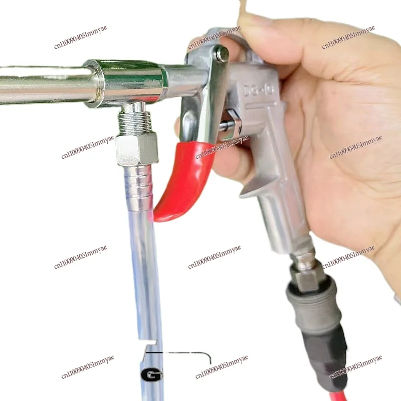 Pneumatic cleaning gun Pneumatic tool Water-vapor mixing high pressure self-priming water gun