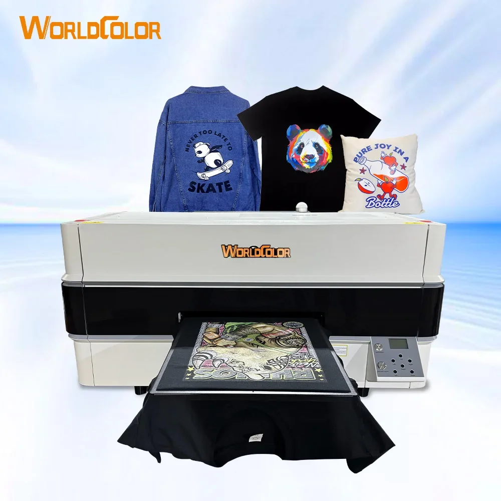 Advance Hot Product A3 DTG DTF Printer 2 Heads KS1680 Smart Use DTG Printer T Shirt Printer