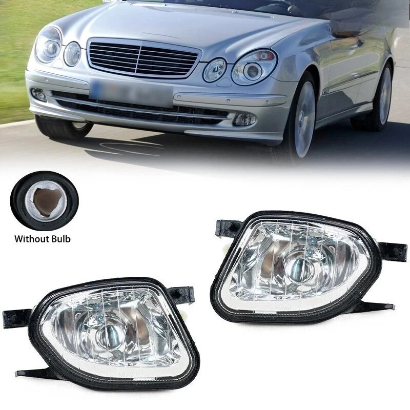 

For Mercedes Benz W211 2003-2006 E200 E220 E240 E280 E300 E320 E350 E420 E500 Fog Lamp Headlight No Bulbs