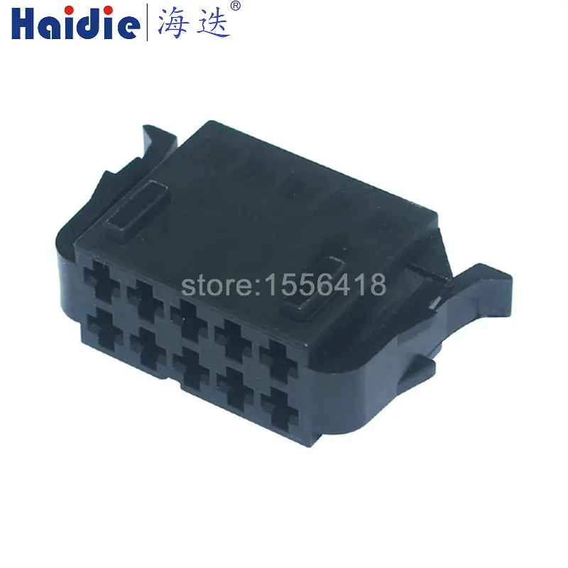 10pin cable wire harness connector housing plug connector 191972725/1-929623-1 191972735/1-929629-1