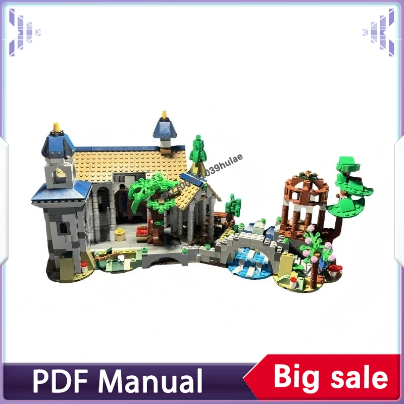 

Конструктор MOC 31120: Альтернативная модель мини-Ривенделла, набор для сборки маленького эльфийского королевства