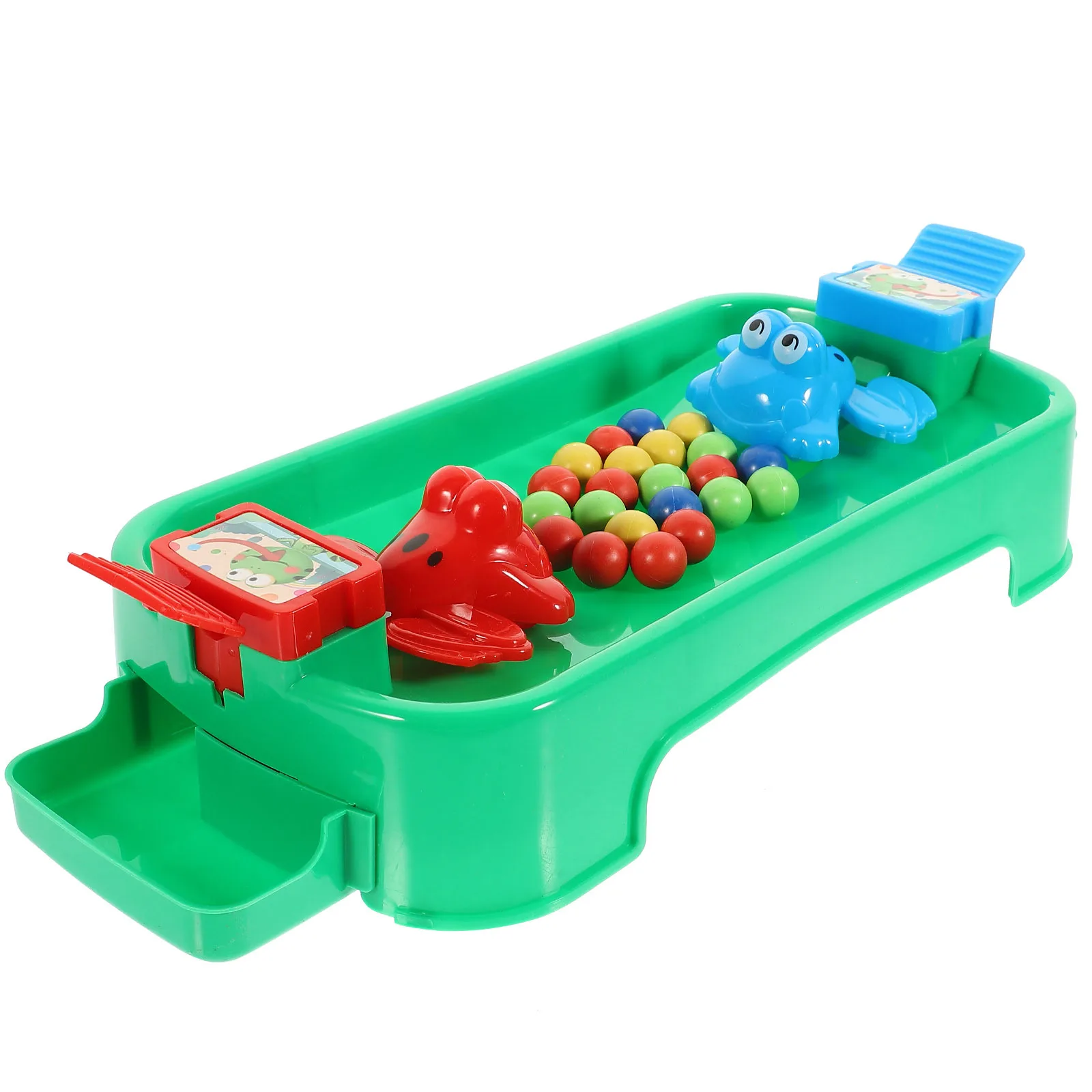 

1 set 1 Set Frogs Swallowing Beads Interactive Eating Beans Game For 2 Players Educational Color Recognition Learning Building