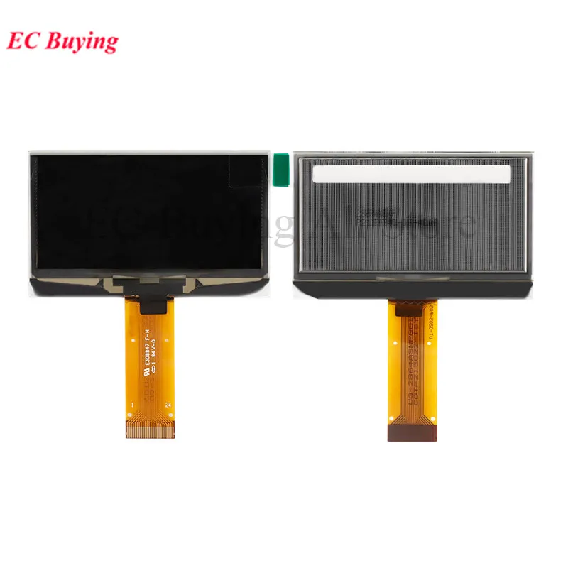 Módulo oled de 2.42 polegadas, tela lcd de 2.42 "12864, módulo de exibição led 128x64 ssd1309 spi/iic interface i2c para arduino 4 pinos 7 pinos