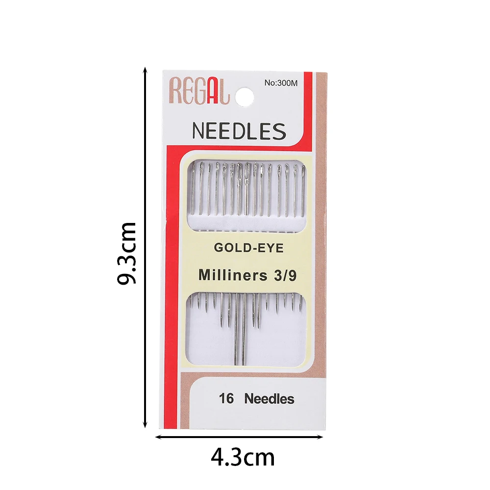 16Pcs/set Side Hole Blind Sewing Needles Elderly Needles Hand Sewing Stitching Pin DIY Home Self Threading Needle image 6
