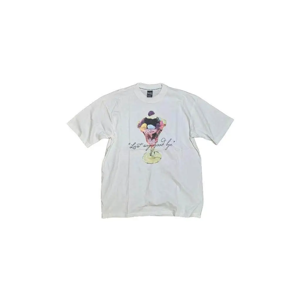 

Футболка Lmyer Number Nine Archive Ice Cream Loose с коротким рукавом, парные футболки в едином стиле