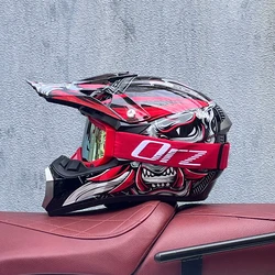 Aprovado capacete de pouco peso da motocicleta de corrida da bicicleta capacete criança atv downhill mtb dh cruz capacete pontos