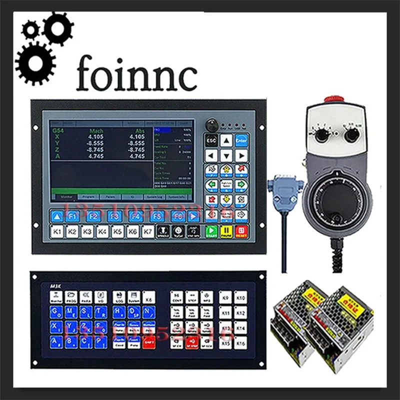 The Latest Ddcs-expert Cnc Controller Supports Atc Stepping Drive G Code 3/4/5 Axis Kit Of Tool Magazine Instead Of Ddcsv3.1