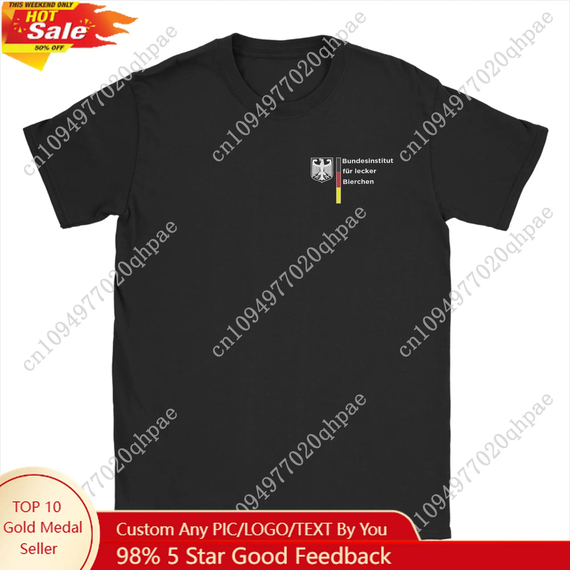 

Men's T-Shirt German-Federal Institute for Delicious Wines 2025 Funny Cotton Tee Shirt Short Sleeve T Shirt O Neck merch 4XL 5XL