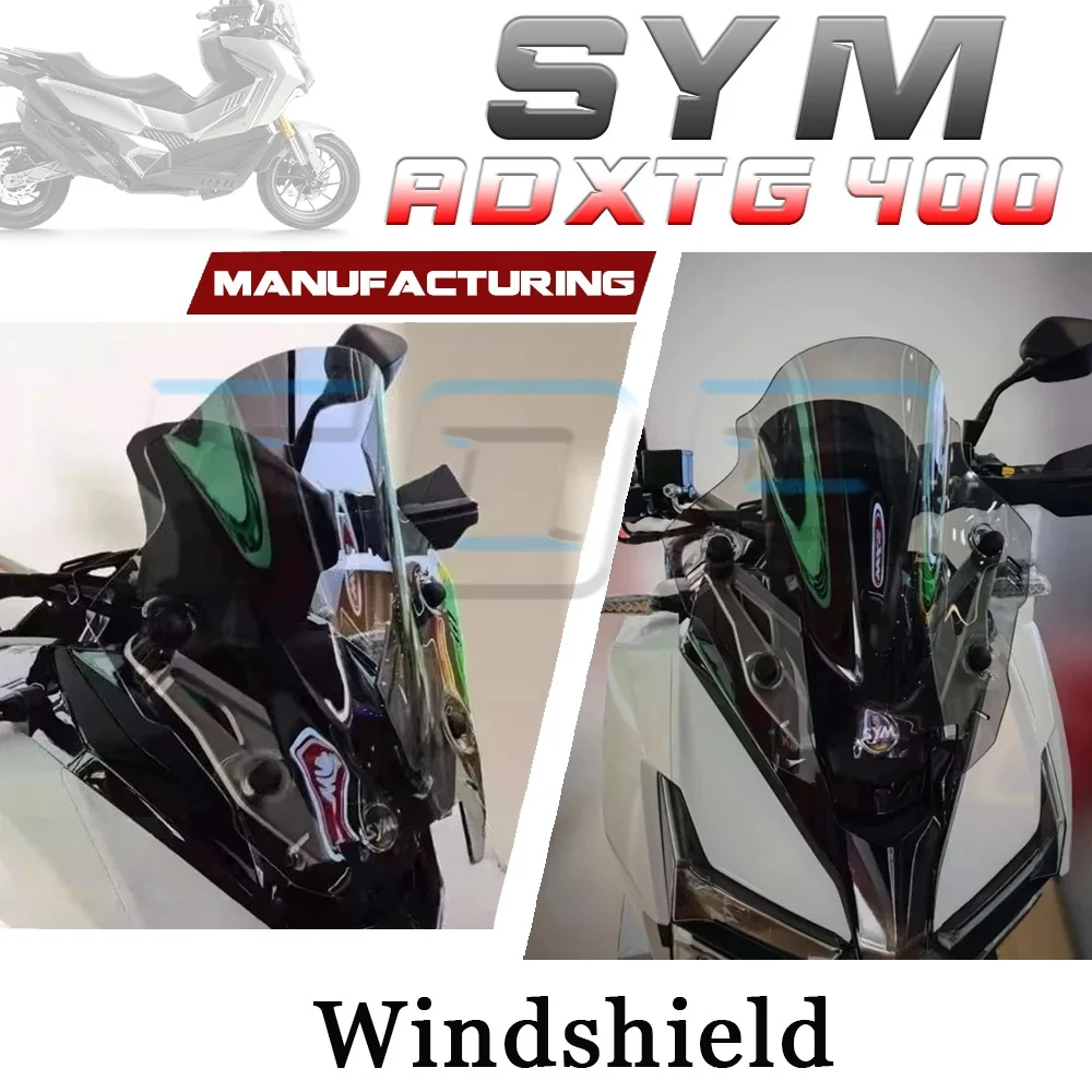 

Smoky gray transparent SYM ADXTG 400 windshield400ADXTG 400adxtg 400 ADXYG 400 adxtg adxtg400 adxtg 400