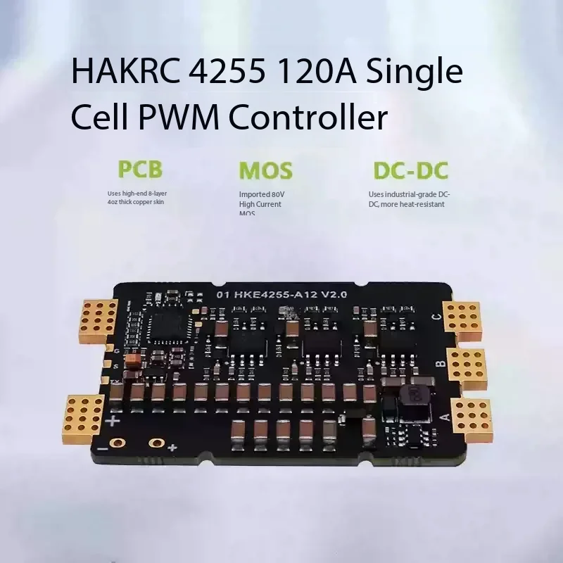 120A Single ESC BLHeli 32 Bit Brushless Speed Controller 6-12S Lipo for FPV Racing  RC Fixed Wing Aircraft
