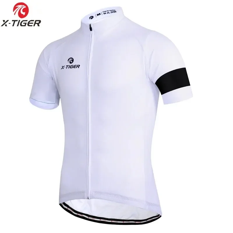 X-TIGER Cycling Jersey Men Mountain Bike Shirt Breathable Quick Dry Ciclismo Maillot Ciclismo Professional Man Cycling Jerseys