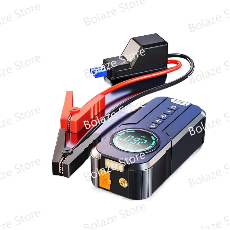 Automobile Emergency Starting Power Supply Vehicle-mounted Air Pump All-in-one Large-capacity Battery Multi-function