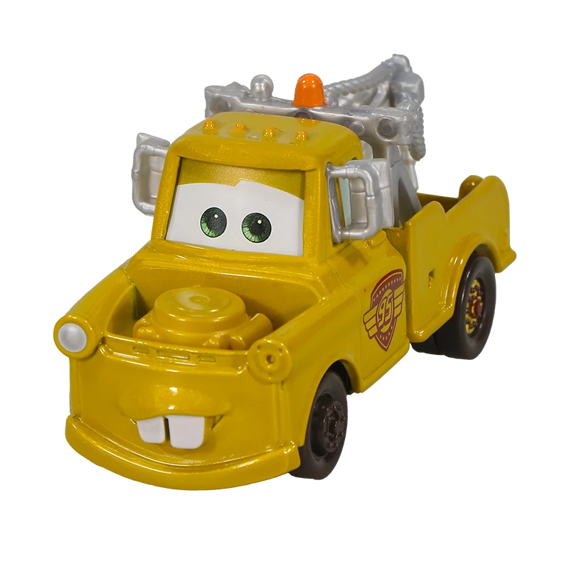 New Disney Pixar Cars 2 3 Lightning McQueen Mater Jackson Storm 1:55 Diecast modello in lega di metallo giocattoli per ragazzi bambini regali di