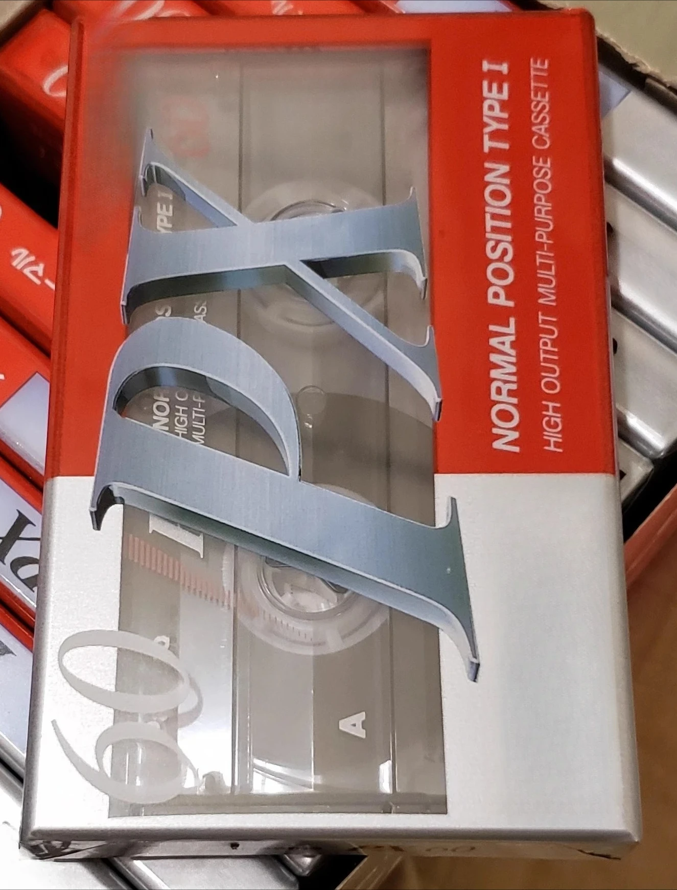 Para panasonic RT-60PX fita cassete em branco novo preço de fita cassete rara original japonesa sem abrir para 1 fita