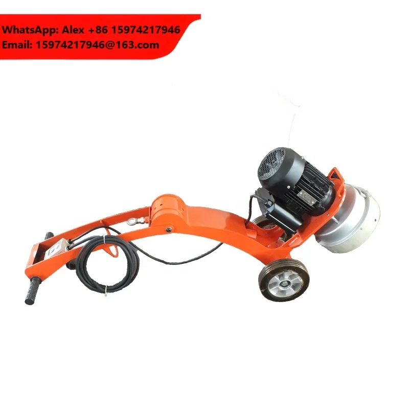 250mm Epoxy Floor Grinder 120v Concrete Edge Grinding Machine