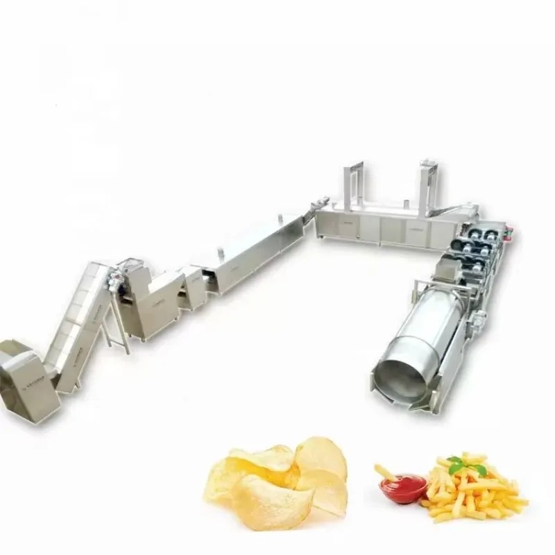 Commercial Fully Automatic Industrial Vegetable Cutter New Fruit Frozen Fried Potatoes Production Line Fruit Processing Plant