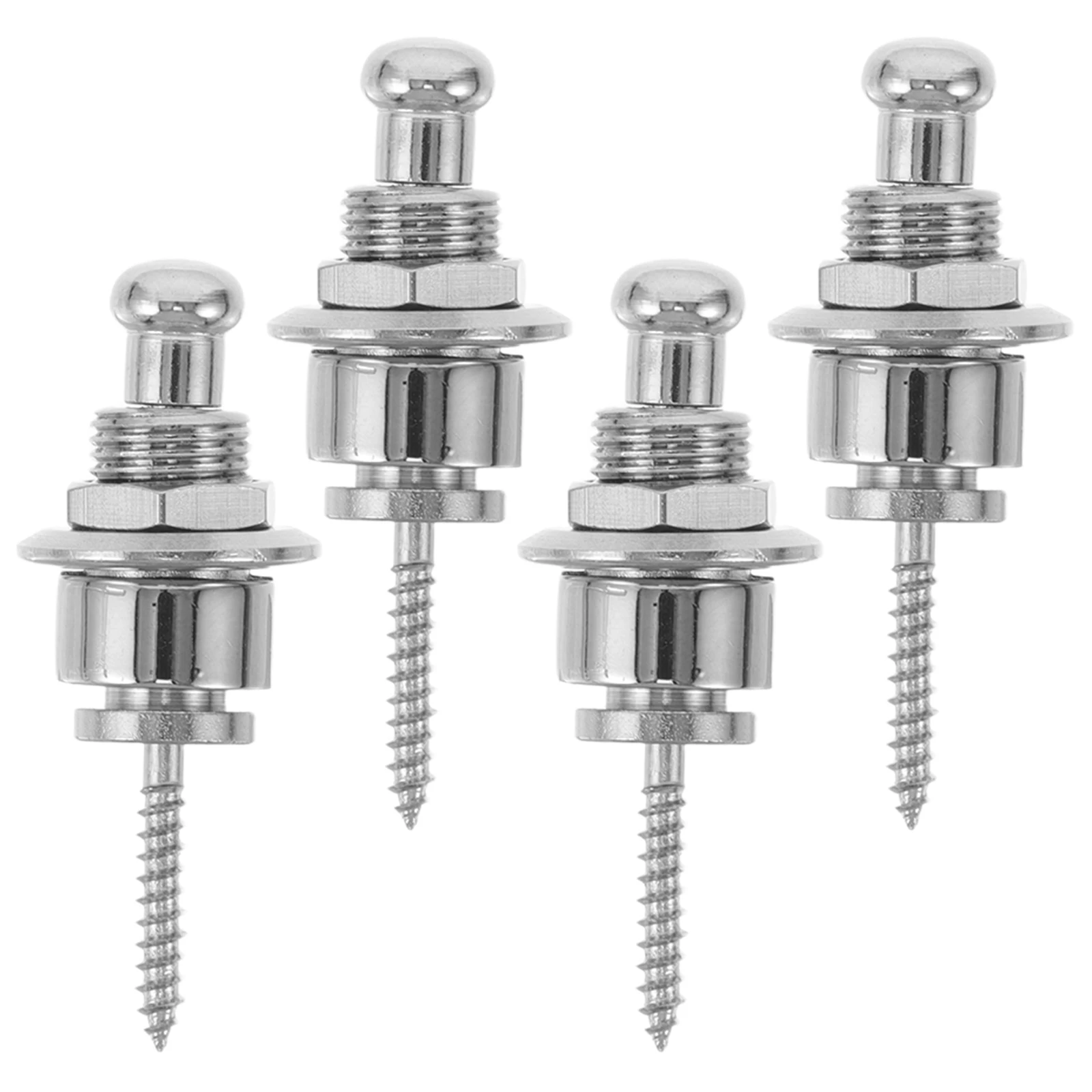 4 stücke Anti-Slip Gitarre Strap Schlösser Universal Fit Für Akustische Klassische Ukulele Elektrische Bass End Pins Hardware Zubehör strap