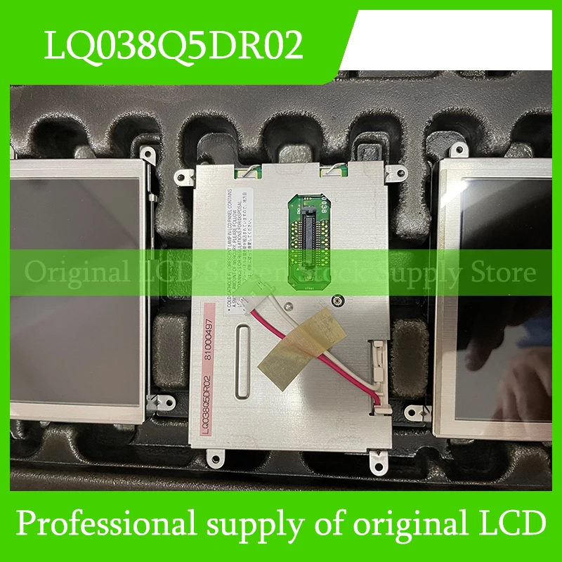 Exposição do LCD tela testada inteiramente, LQ038Q5DR02, transporte rápido, 3,8"