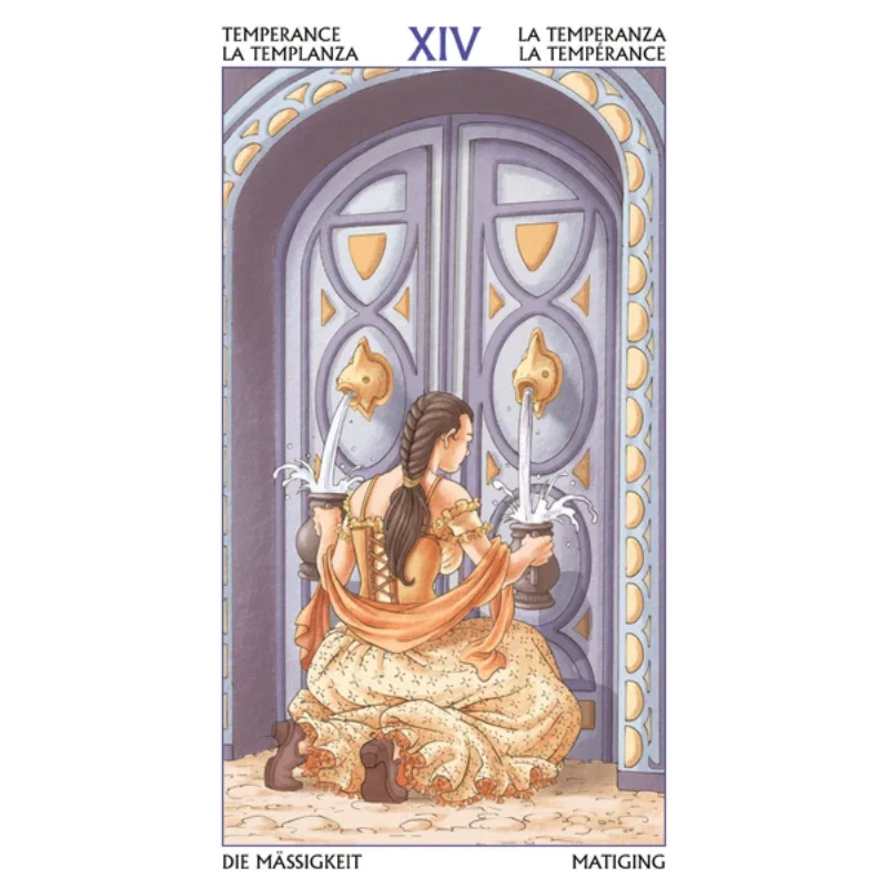 10.3*6cm Tarot of 78 Doors